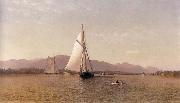 Francis A.Silva The Hudson at Tappan Zee Spain oil painting artist